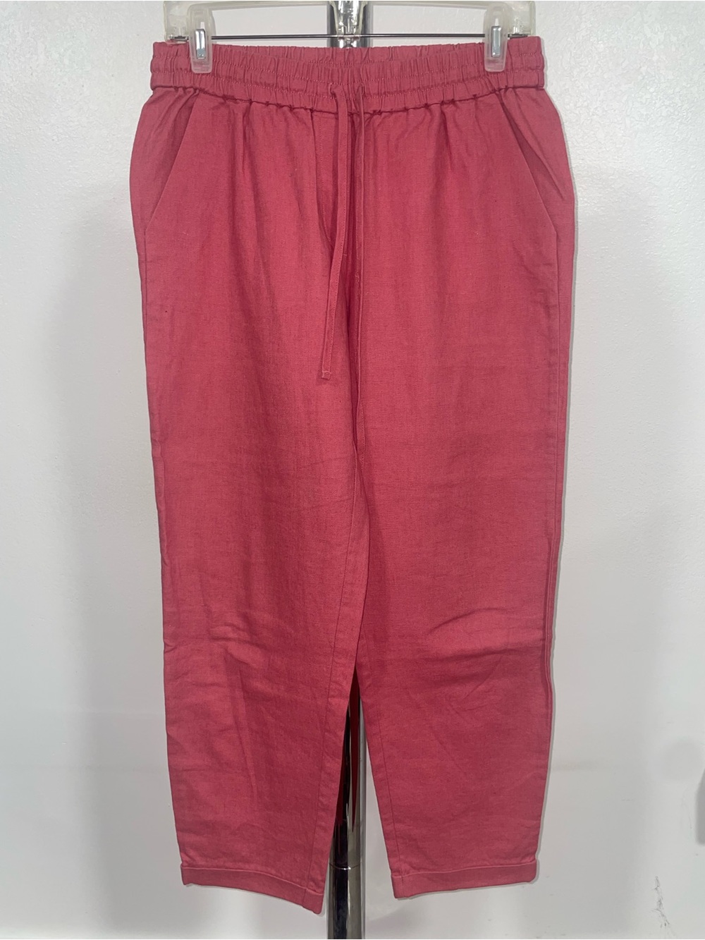 J. Crew Women’s Drawstring Linen Joggers